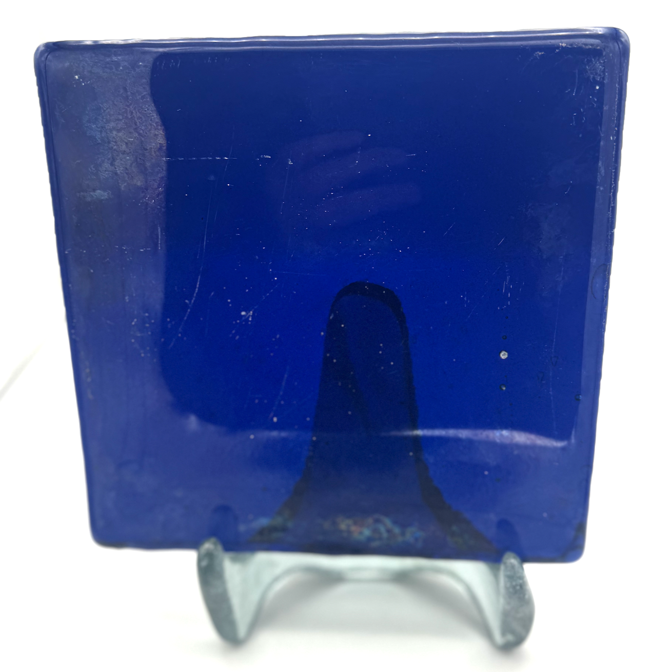 Blenko Dalle de Verre (Pony Size 8 x 8) - Medium Blue