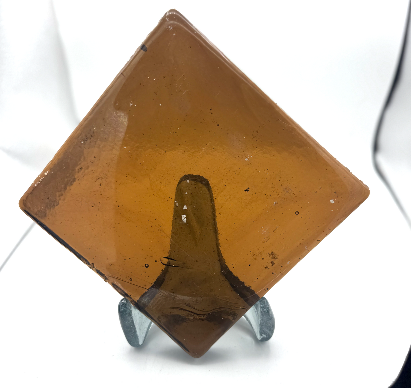 Blenko Dalle de Verre (Pony Size 8 x 8) - Medium Amber