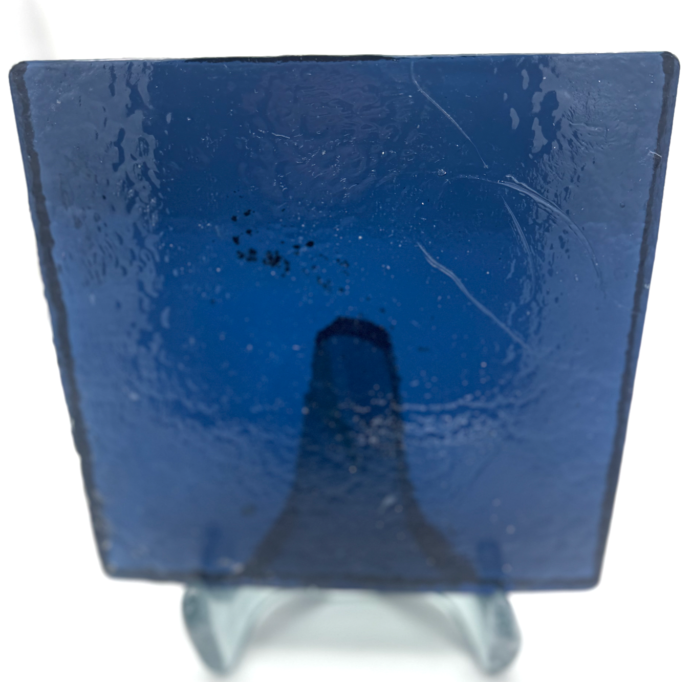 Blenko Dalle de Verre (Pony Size 8 x 8) - Light Steel Blue / Cornflower