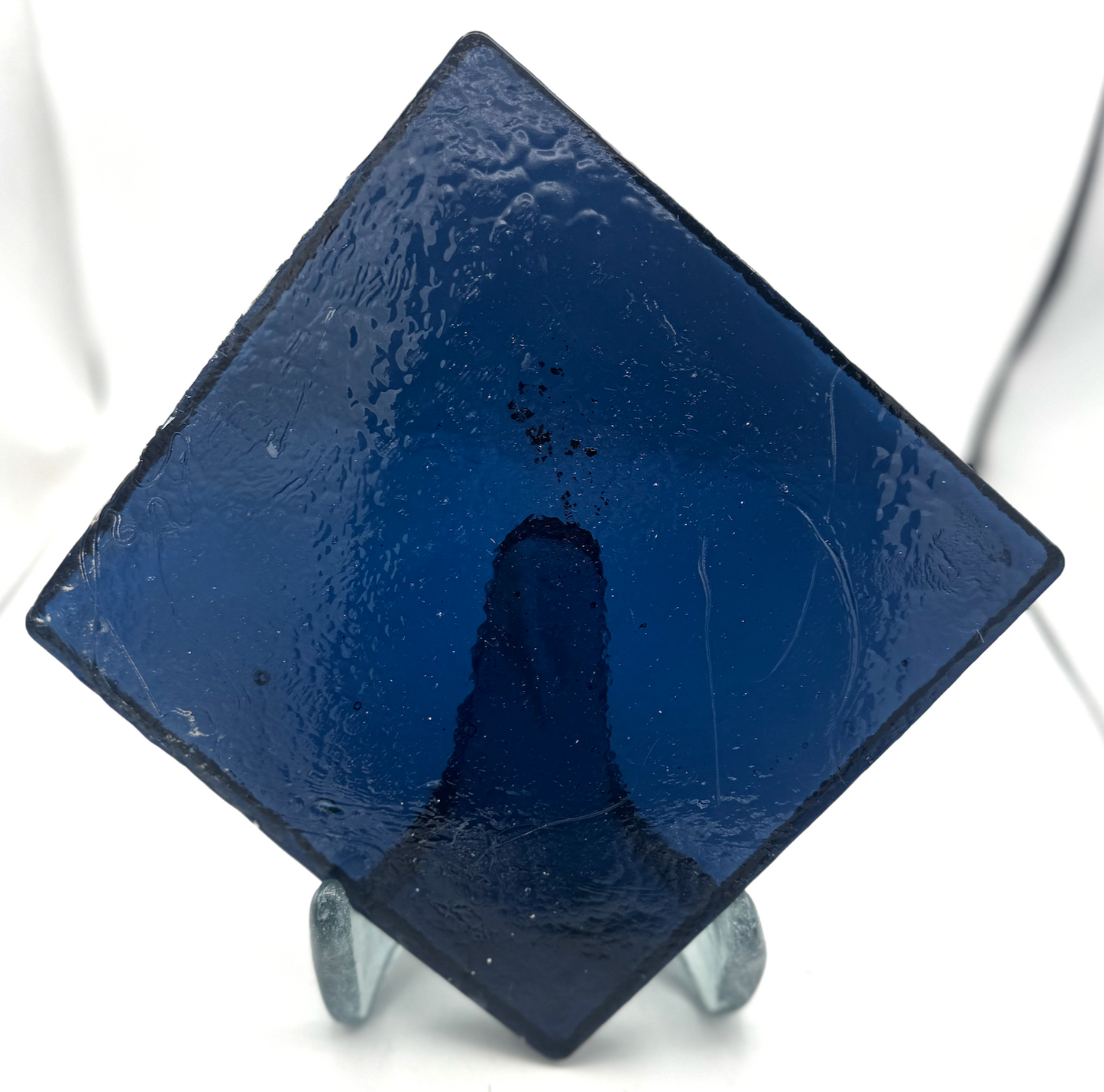 Blenko Dalle de Verre (Pony Size 8 x 8) - Light Steel Blue / Cornflower