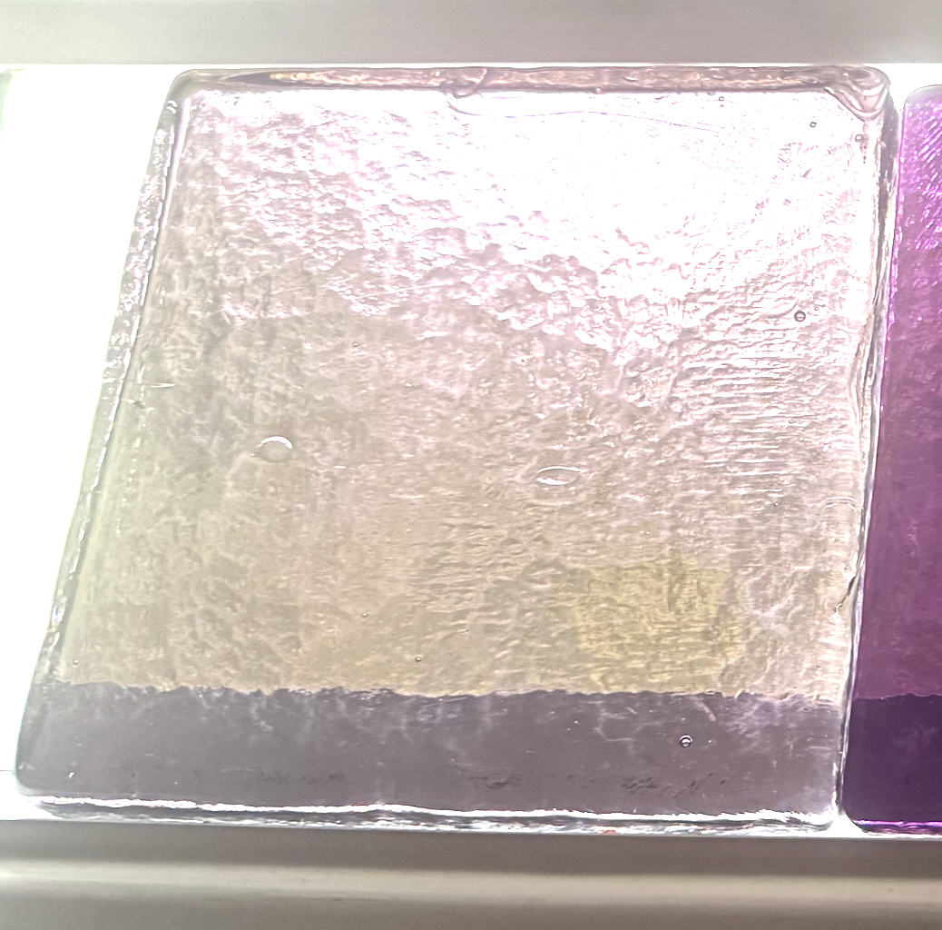 Blenko Dalle de Verre (Pony Size 8 x 8) - Light Pink