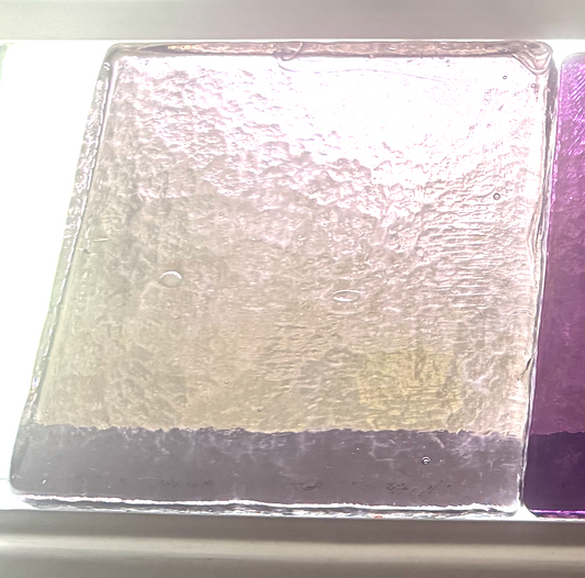 Blenko Dalle de Verre (Pony Size 8 x 8) - Light Pink