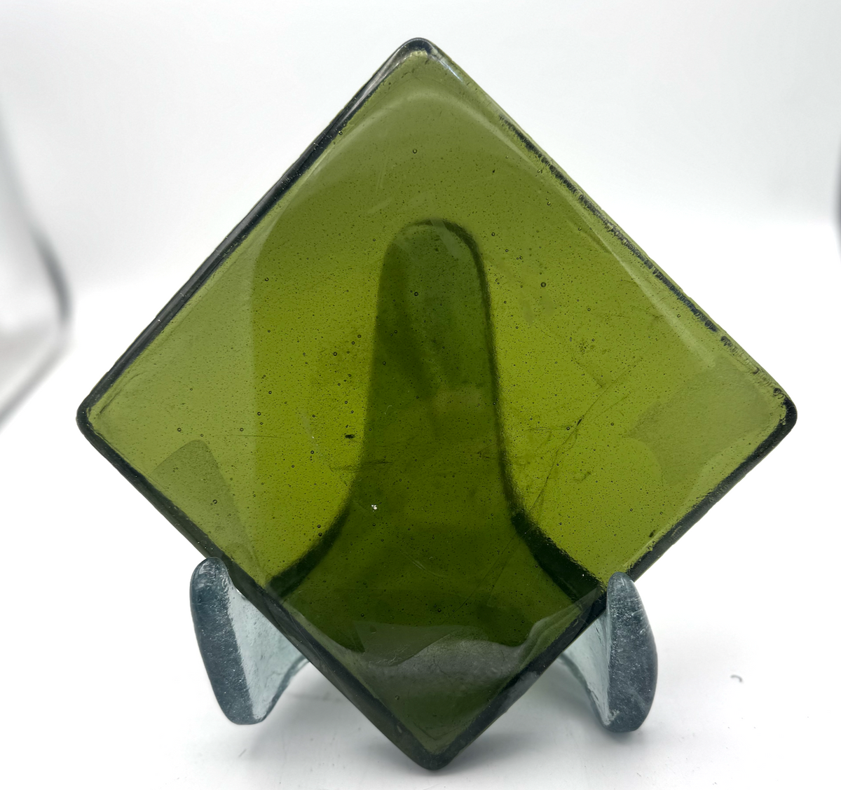 6 x 6 x 1/2 Inch Tile - Yellow / Green