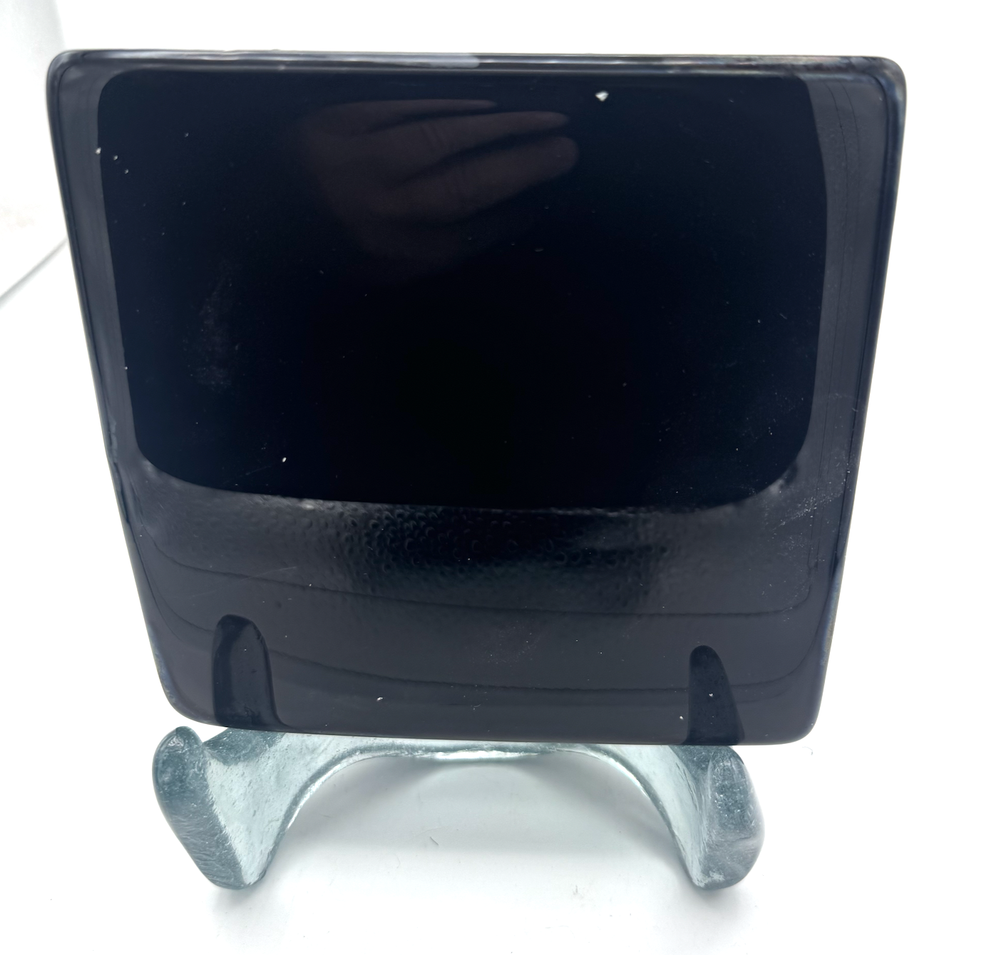 6 x 6 x 1/2 Inch Tile - Dark Amber