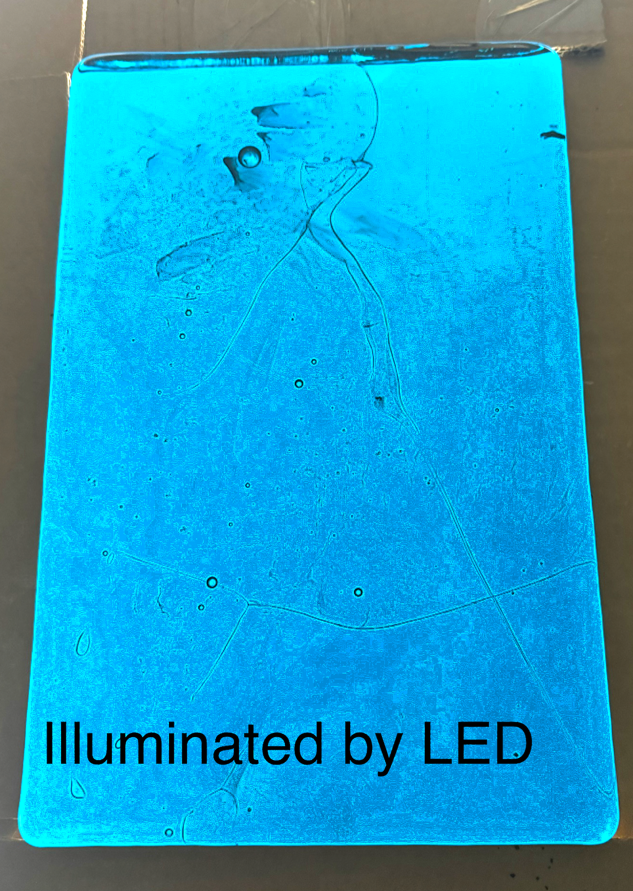Blenko Dalle de Verre - Rich Electric Blue