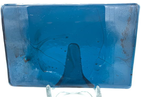 Blenko Dalle de Verre - Rich Electric Blue