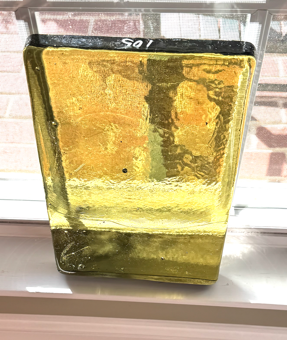 Blenko Dalle de Verre - Sandstorm Yellow