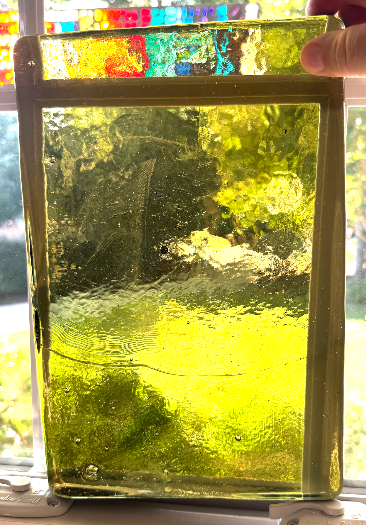 Blenko Dalle de Verre - Sandstorm Yellow
