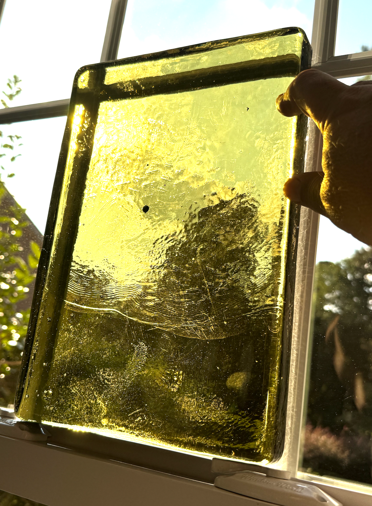 Blenko Dalle de Verre - Sandstorm Yellow