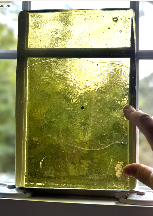 Blenko Dalle de Verre - Sandstorm Yellow