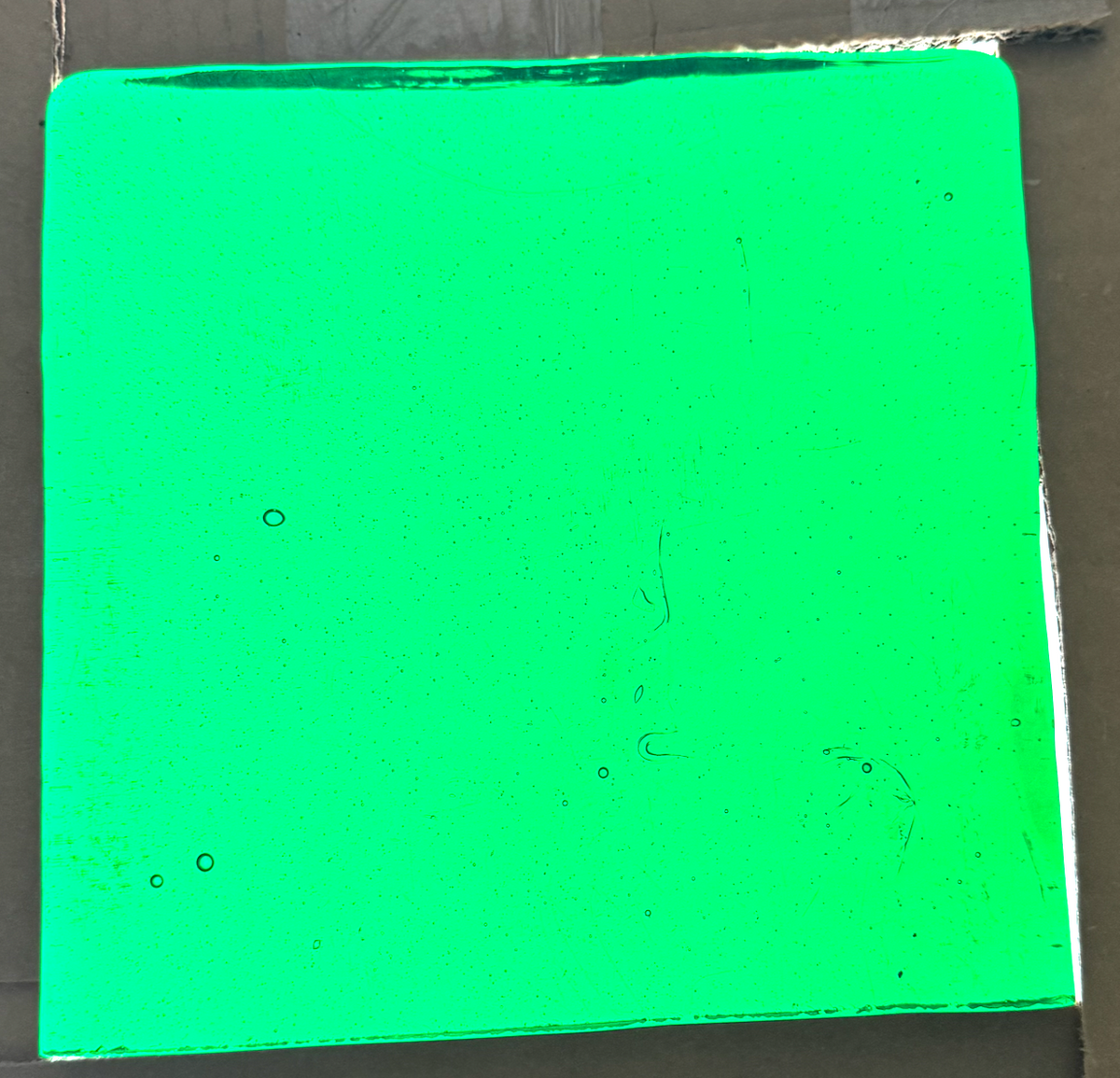 Blenko Dalle de Verre (Pony Size 8 x 8) - Leaf Green