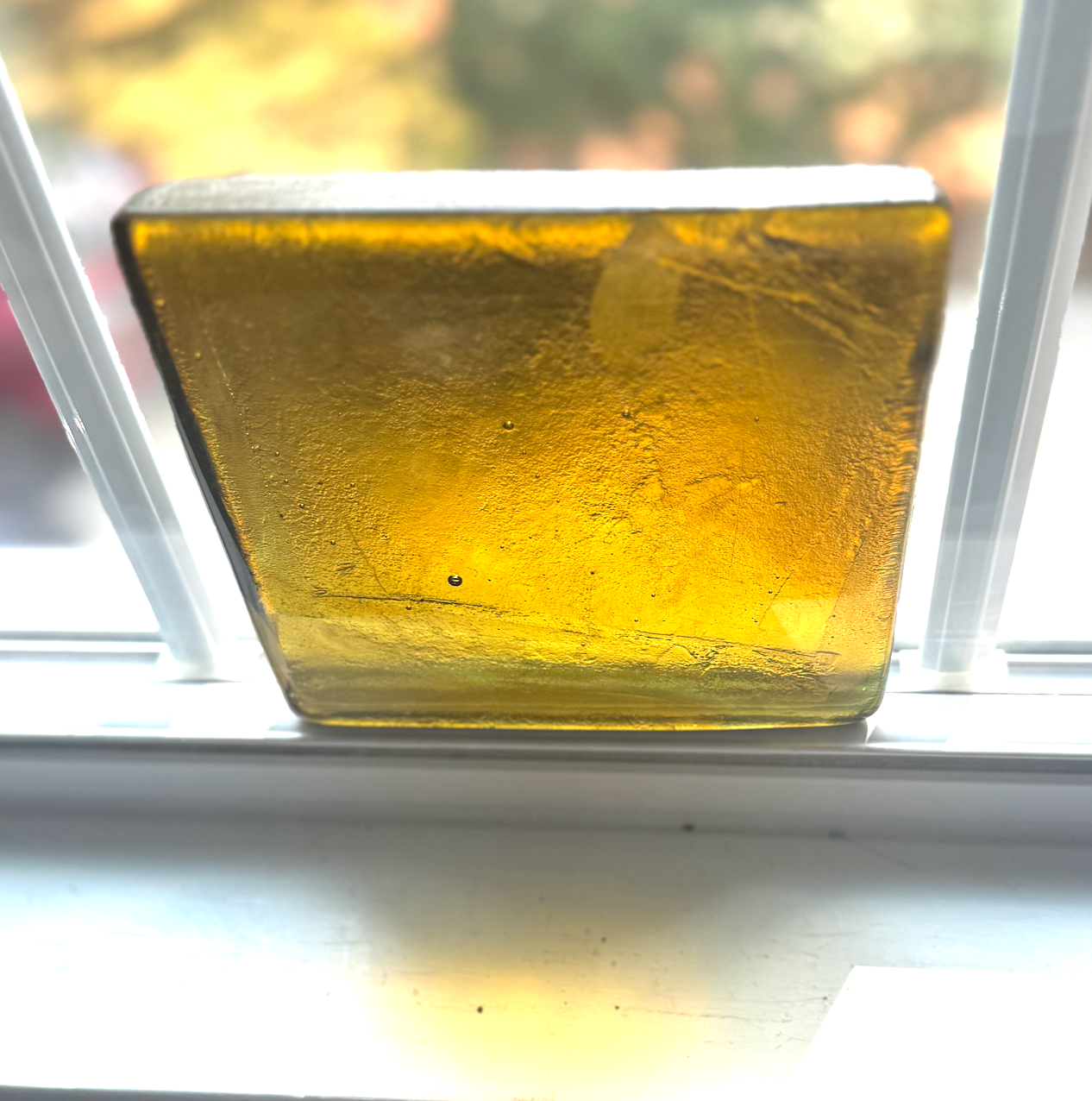 6 x 6 x 1/2 Inch Tile - Goldenrod