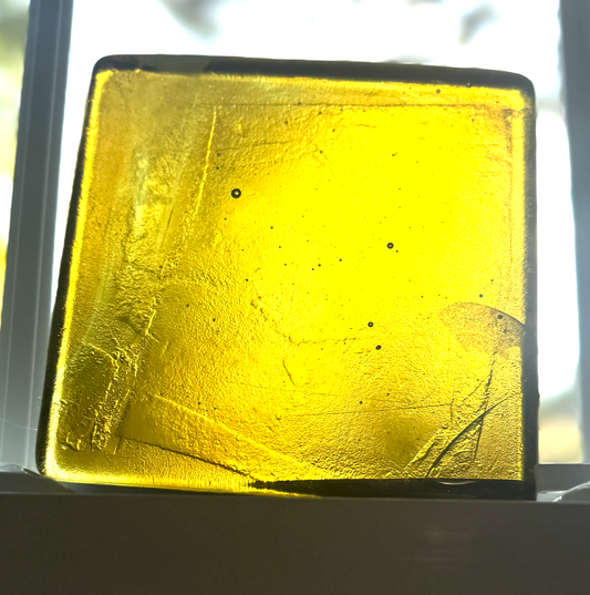 6 x 6 x 1/2 Inch Tile - Goldenrod