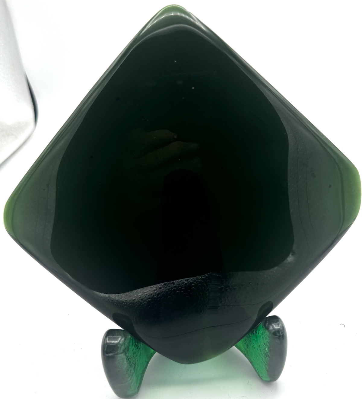 6 x 6 x 1/2 Inch Tile - Dark Lime Green