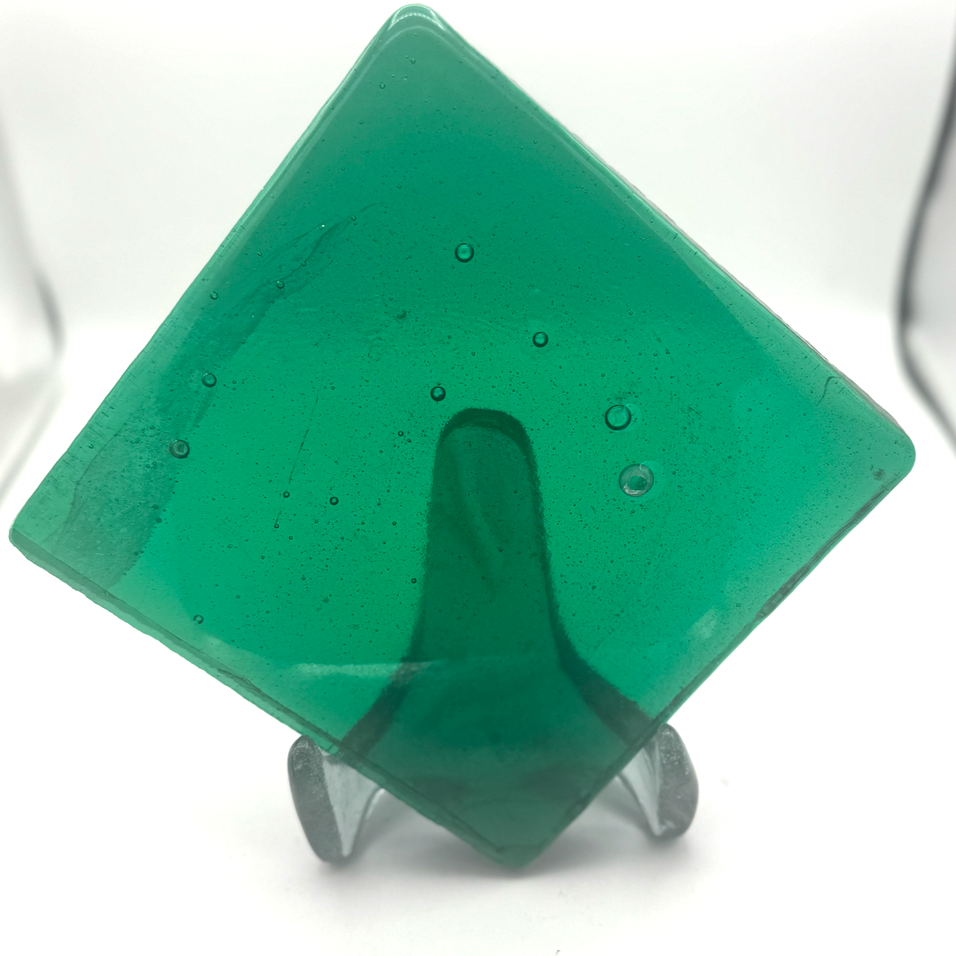 Blenko Dalle de Verre (Pony Size 8 x 8) - Carribean Green