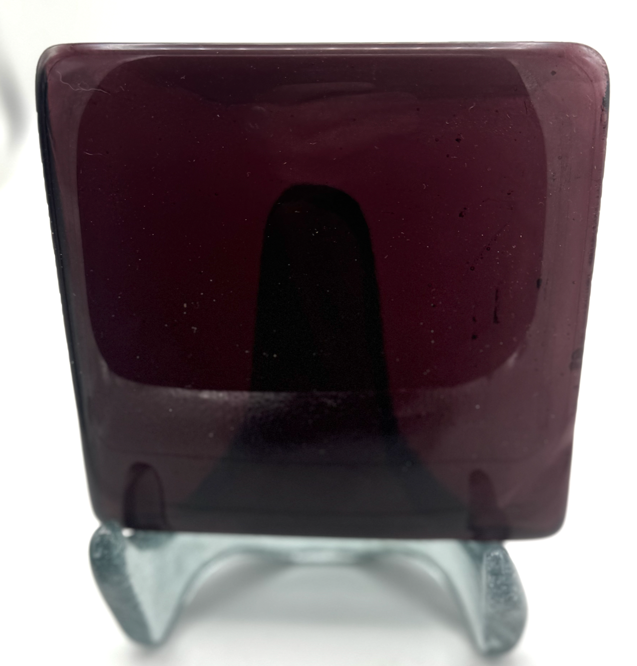 6 x 6 x 1/2 Inch Tile - Magenta Purple