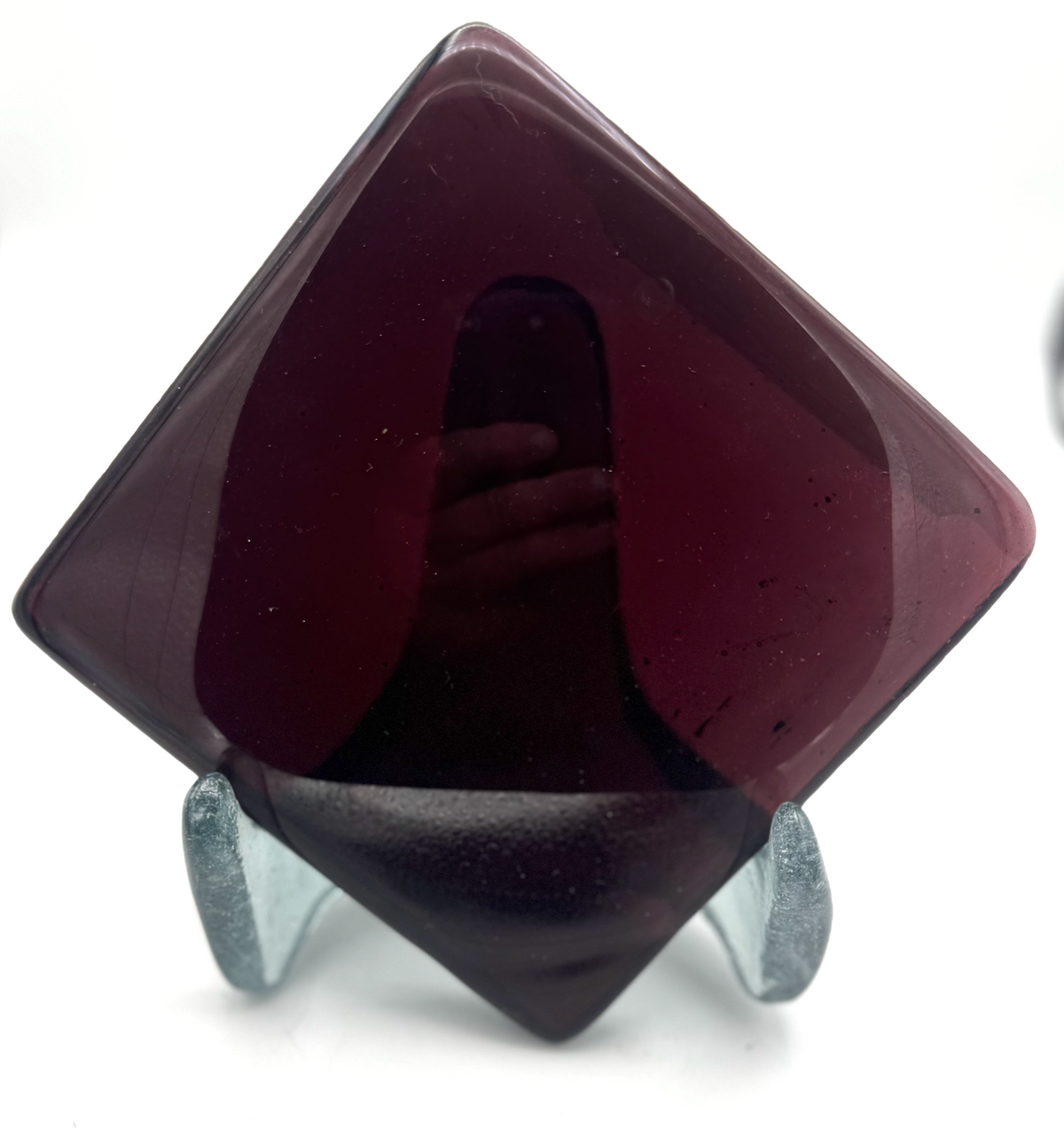 6 x 6 x 1/2 Inch Tile - Magenta Purple
