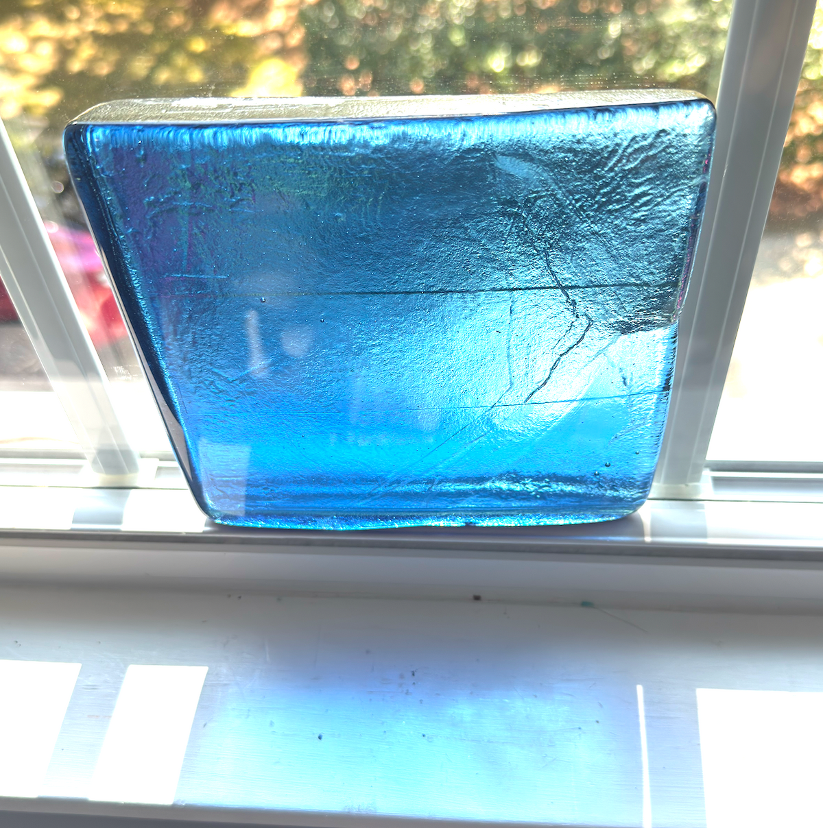6 x 6 x 1/2 Inch Tile - Sky Blue