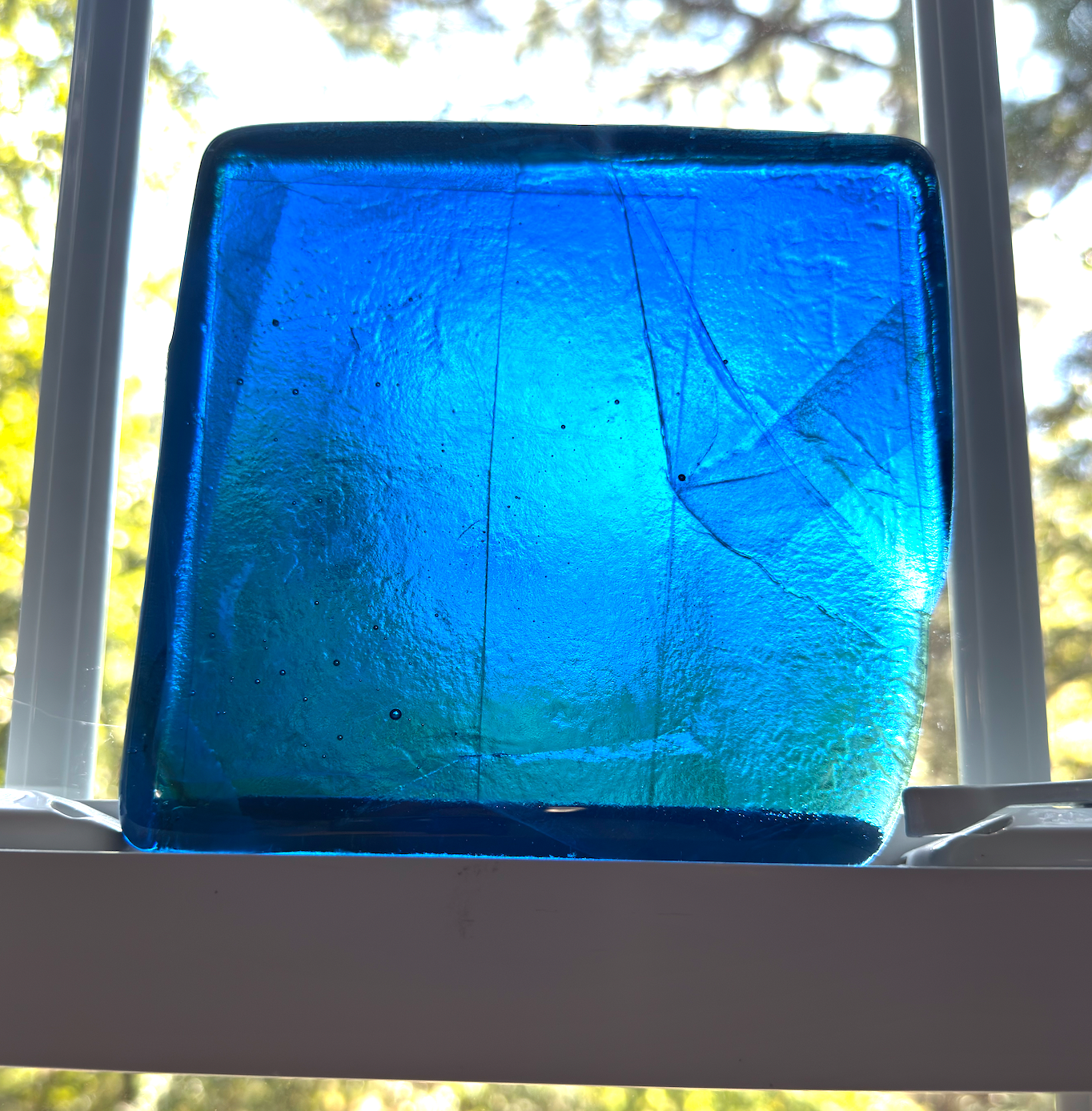 6 x 6 x 1/2 Inch Tile - True Blue