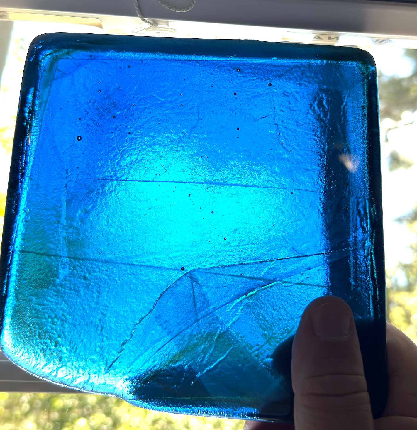 6 x 6 x 1/2 Inch Tile - True Blue