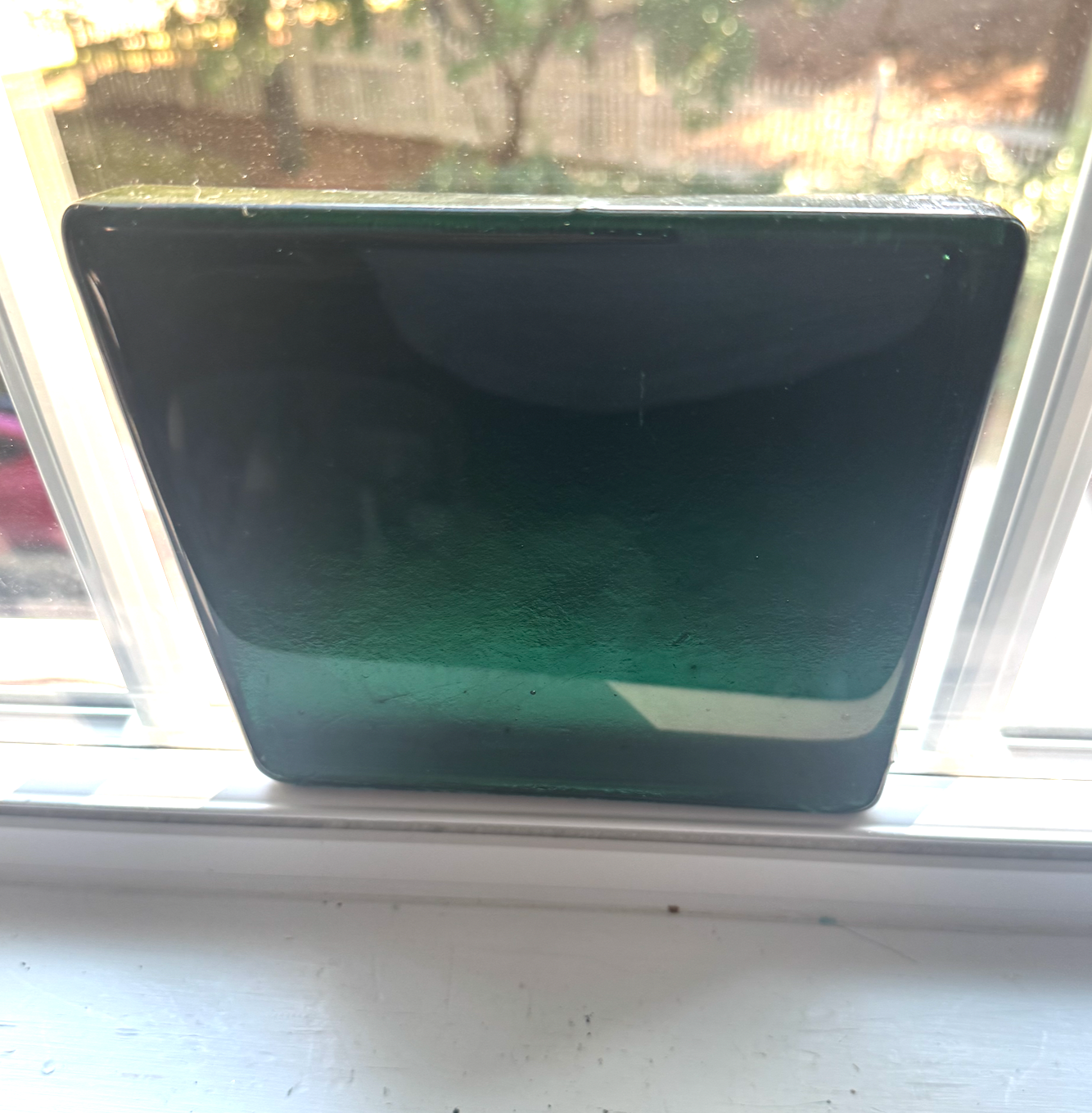 6 x 6 x 1/2 Inch Tile - Dark Sea Green