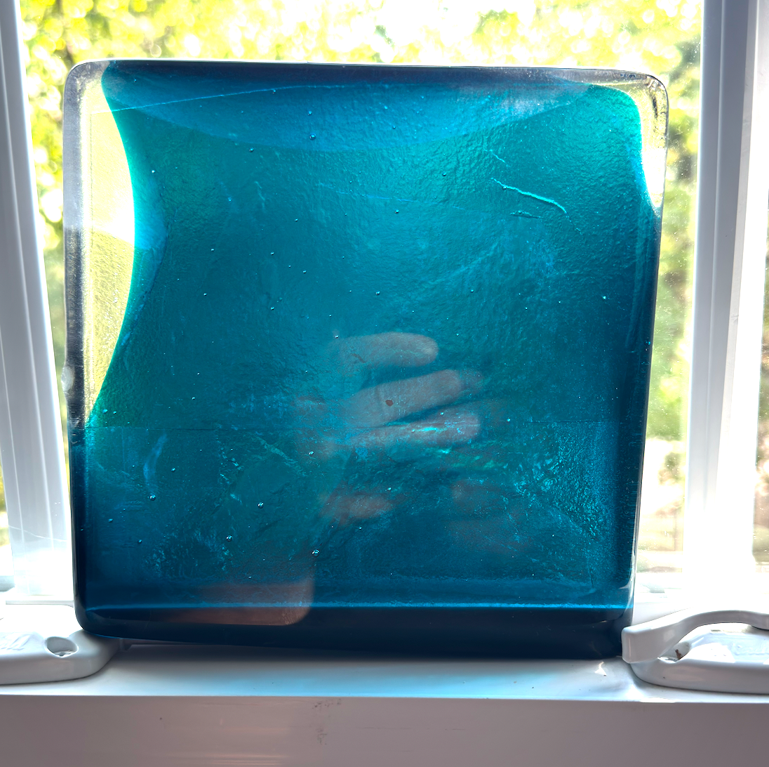 6 x 6 x 1/2 Inch Tile - Rich Electric Blue