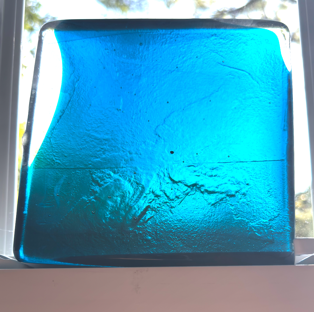 6 x 6 x 1/2 Inch Tile - Rich Electric Blue