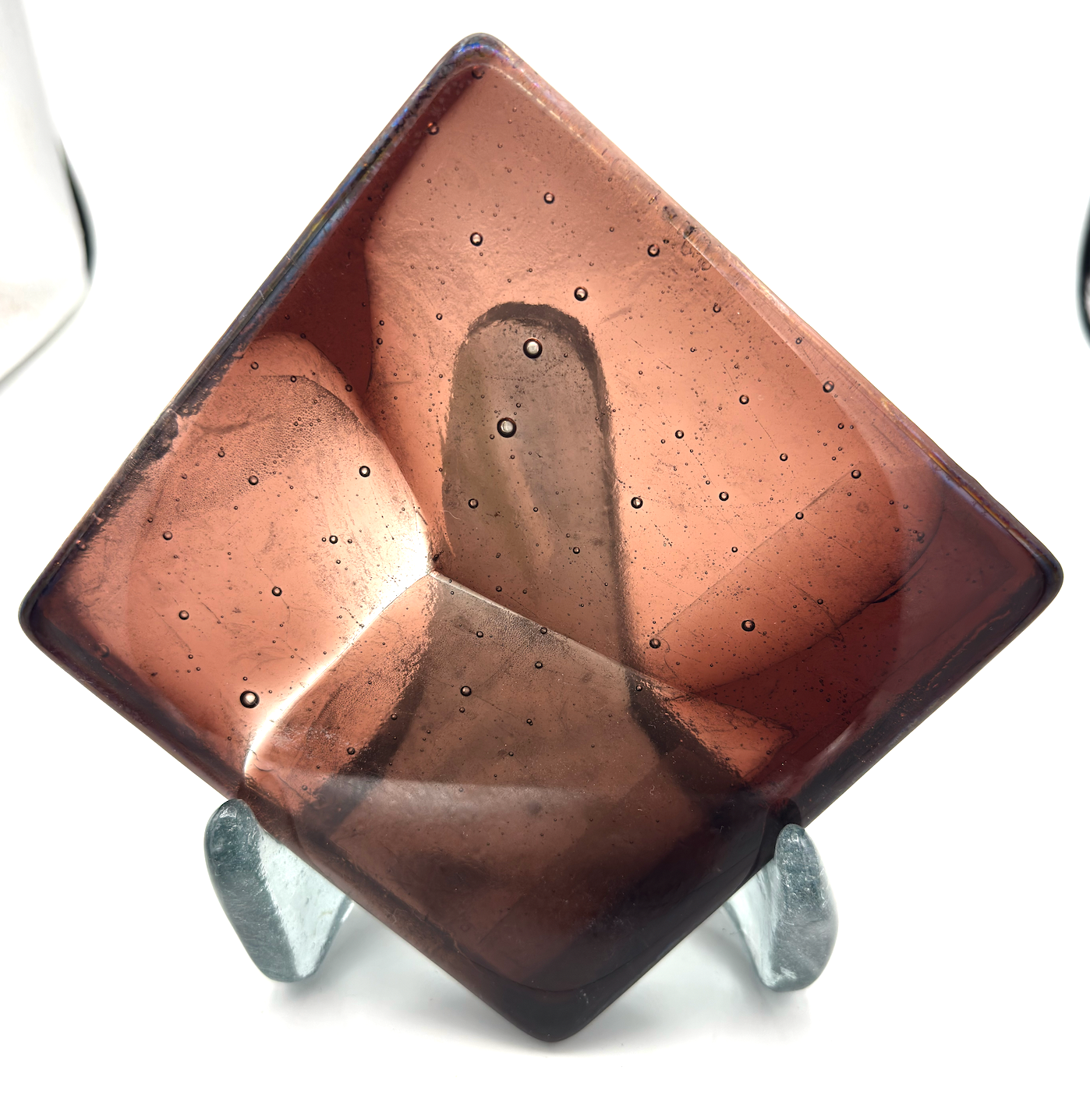 6 x 6 x 1/2 Inch Tile - Light to Medium Coral