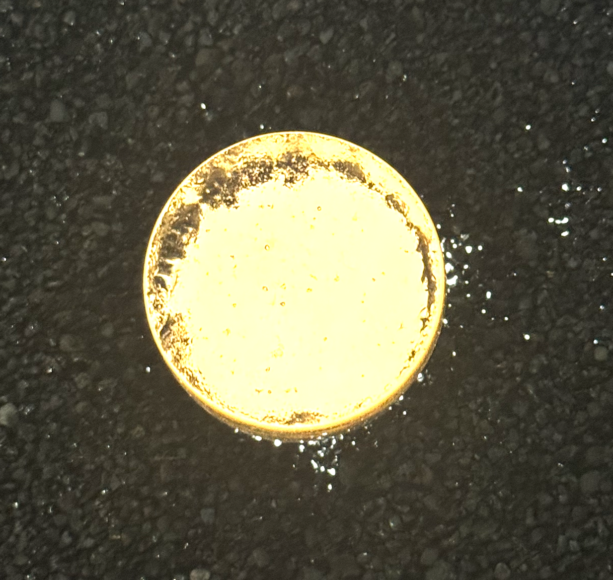 Small Dalle de Verre Glass Rounds